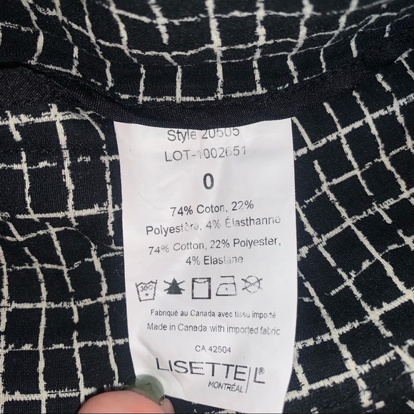 Lisette L Montreal Checked Slim Pants - Picture 13 of 14